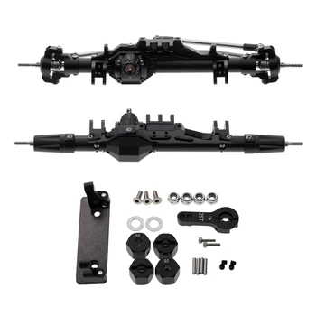 

RC Cars Complete Aluminum Alloy Front Rear Axle for 1/10 RC Crawler Axial Wraith 90018 90045 RR10 90048 90053