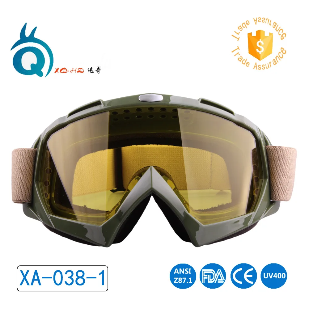 

Outdoor Sports Glasses Double Layer Lens Anti-fog Eye-protection Goggles Fashion Windproof Spherical Ski Goggles