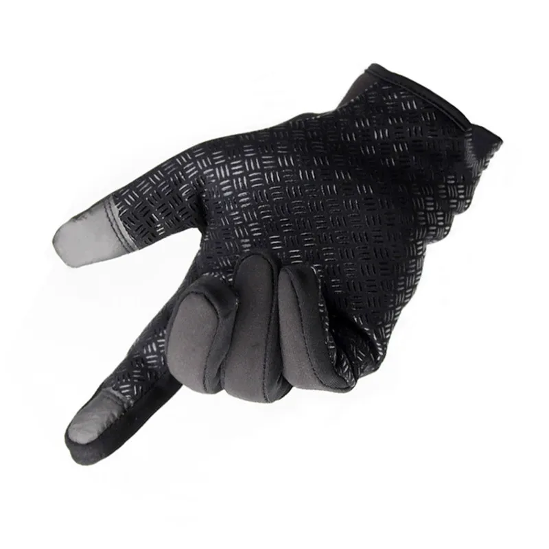 Winter gloves touch screen gloves Winter Warm Ski Gloves Men Women Full Finger Touch Screen Heated Waterproof Motorcycle Cycling Hiking Fishing Bike S-XXL