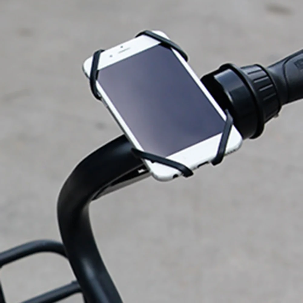 Cycling Bicycle Silicone Mobile Phone Bracket Mobile Phone Holder Bicycle Riding Equipment For 4-6 Inches Mobile Phones
