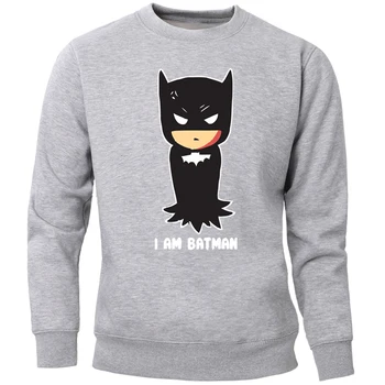 

Batman Bruce Wayne Hoodies Men Sweatshirts Superhero Crewneck Sweatshirt Winter Autumn Super Hero The Dark Knight Sportswear