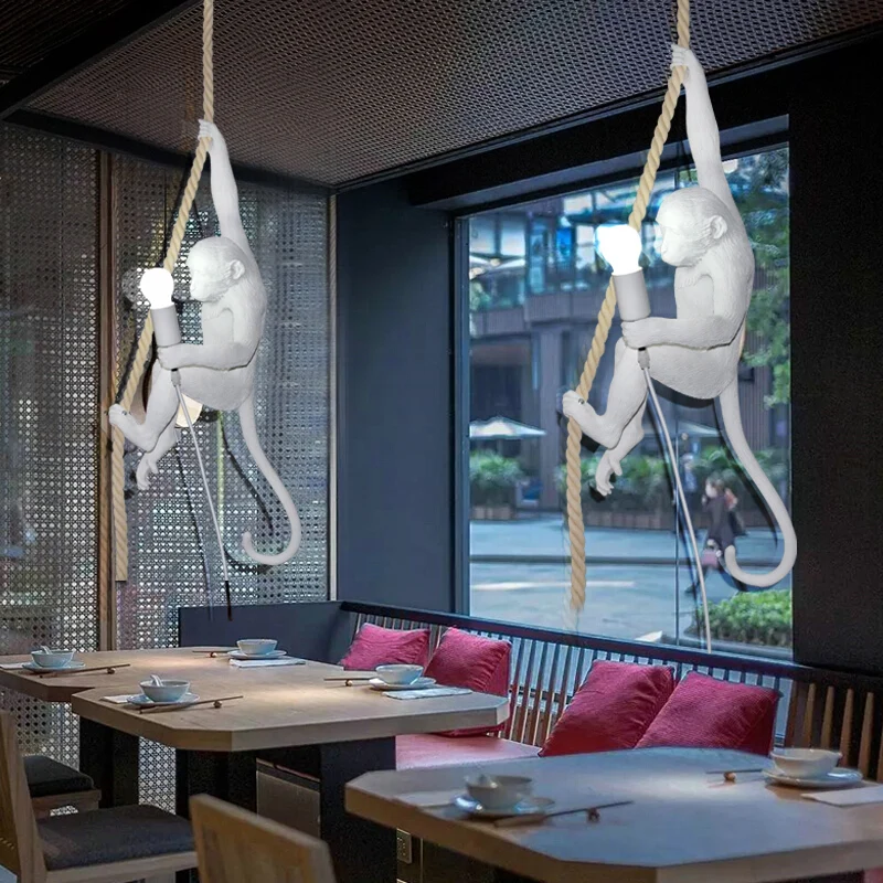 Modern-creative-design-Resin-Monkey-Loft-Style-Hemp-Rope-Pendant-Light-for-Home-Lighting-Bar-Cafe