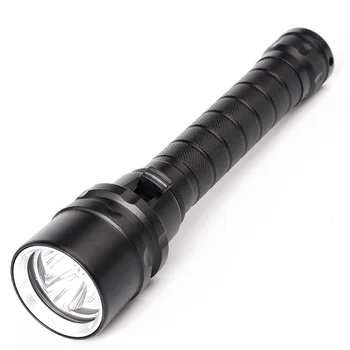 

Hot Sale 5000 Lumens XML T6 IP68 Waterproof 18650 Battery Aluminum Scuba Diving LED Flashlight