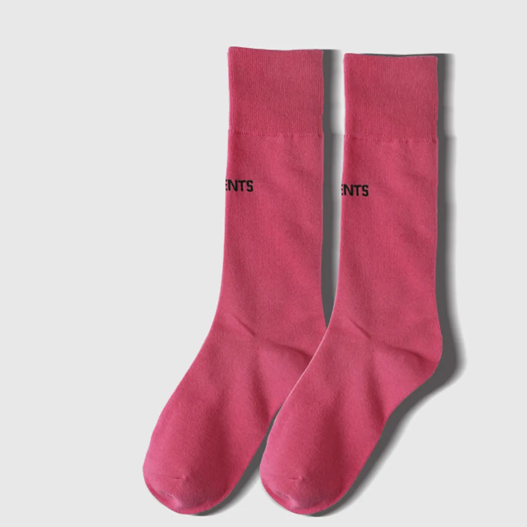 Новинка года; хлопковые носки; зимние Женские разноцветные носки ярких цветов для девочек; хлопковые носки; модные носки для девочек - Цвет: F