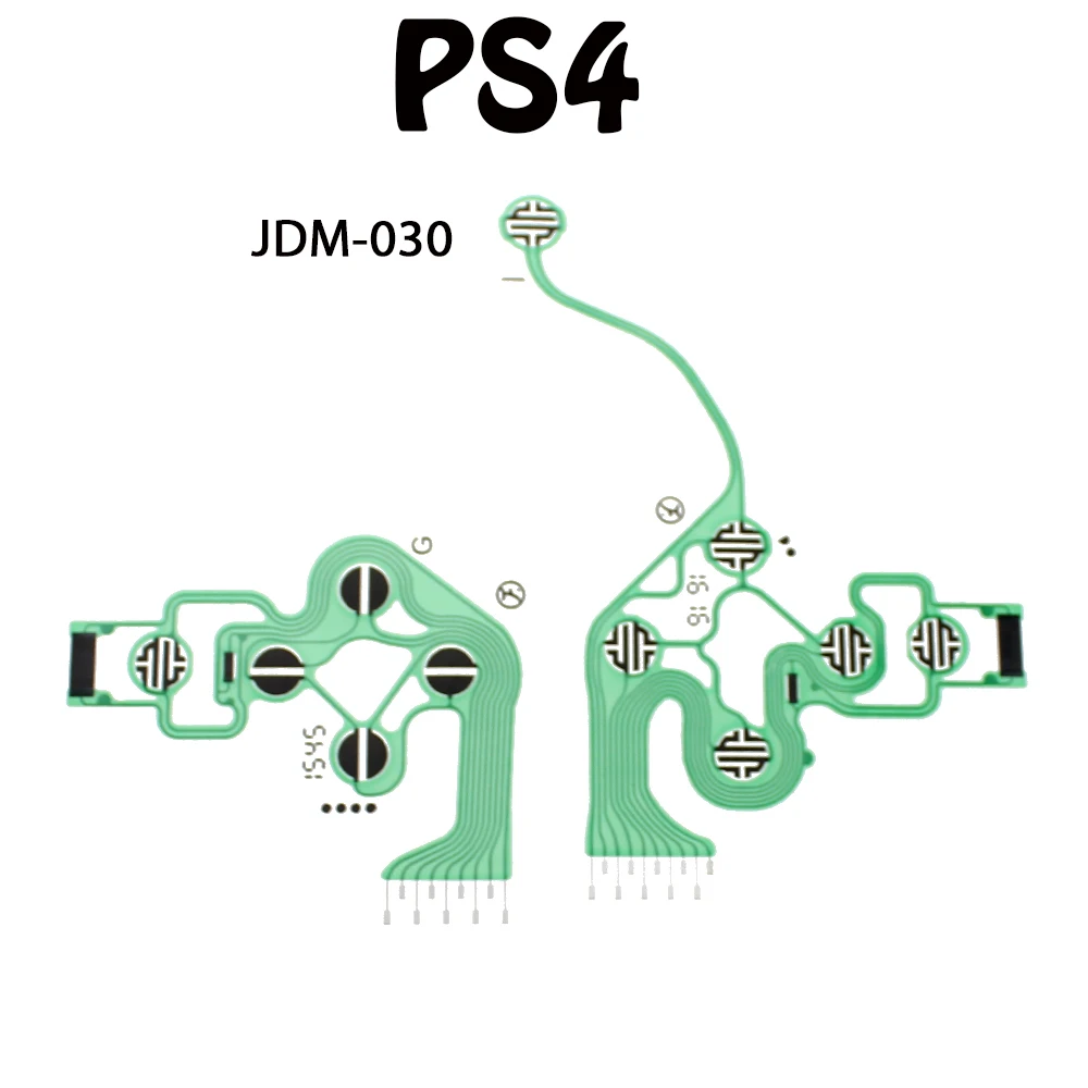 Замена для sony Playstation 4 PS4/Pro JDM 050 040 030 001 проводящая пленка для контроллера пленка PCB схема клавиатуры гибкий кабель - Цвет: B