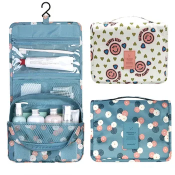 

Makeup Organizer Bag Tourist Portable Folding Multifunction Wash Bag Cosmetic Bag Large Capacity Hanging Type PA838502