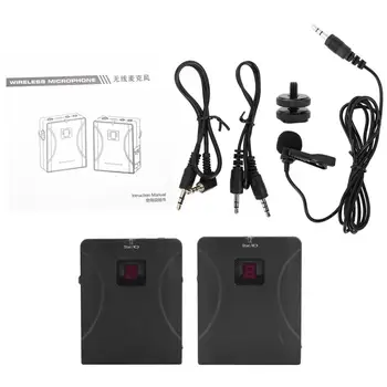 

microfono SENWON SW-M1 Clip On Mic Wireless Lavalier Microphone Audio Interface for Phone Camera karaoke microphone new