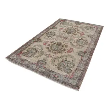 

182x278 Cm Beige Handmade Bohemian Rug-6x9 Ft