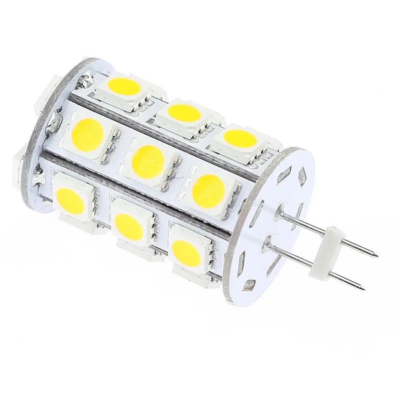 27Led Dimmable G4 освещение лампы SMD 506012VAC/12VDC/24VDC яхты лодки кораблей автомобилей тележки Camper лампы 10 шт./партия