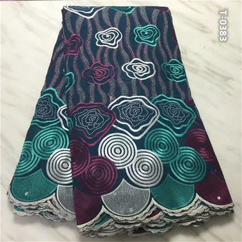 

2020 High Quality Nigerian Dry Lace Fabrics Swiss Voile Lace In Switzerland African Cotton Lace Fabric For Sewing