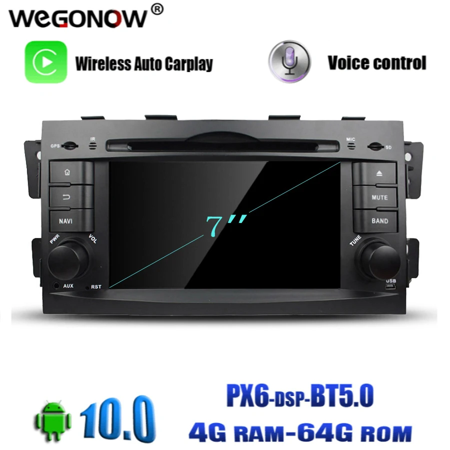 PX6 IPS Android 2008 Восьмиядерный 64 Гб ПЗУ для kia mohas Borrego 2012 5 0 Bluetooth Wifi GPS навигация карта