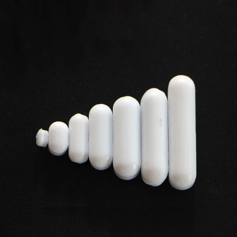 7Pcs/set Laboratory Research Chemical PTFE Mixer Stirring Bar Rod Magnetic Stirrer Rotating Plain Corrosion Resistant Spinbar |