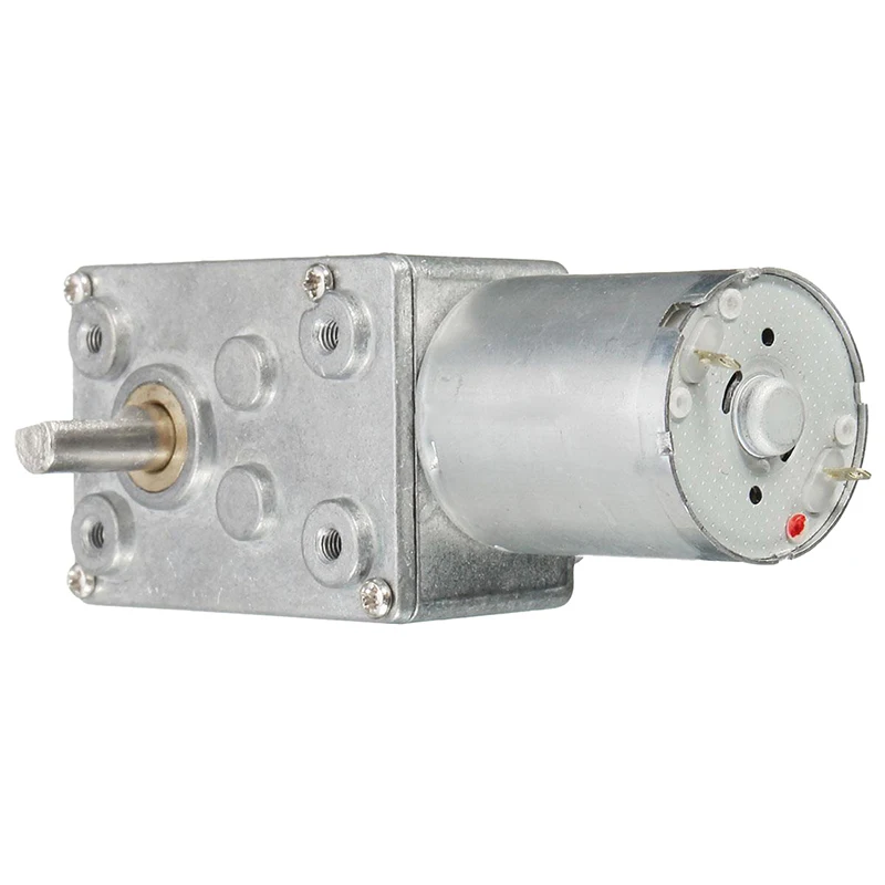 ELEG-12V 12 об/мин DC JGY370 червячный турбо-редуктор двигатель правый угол шестерни двигатель, металлический редуктор