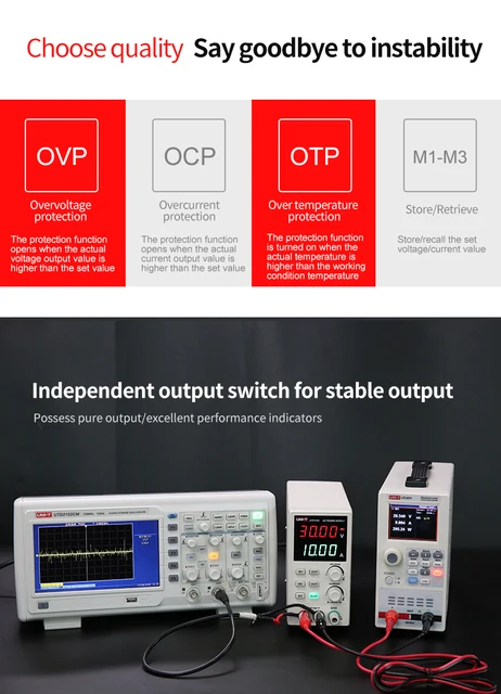 新品】安定化電源 UNI-T UTP1310 32V 10A 最終値下げ