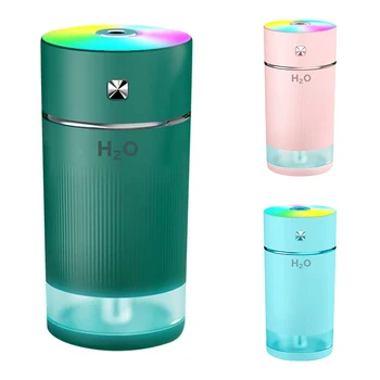 

Humidifiers for Bedroom with 240Ml Water Tank Whisper-Quiet Operation Automatic Shut-Off and 7 Color Night Light