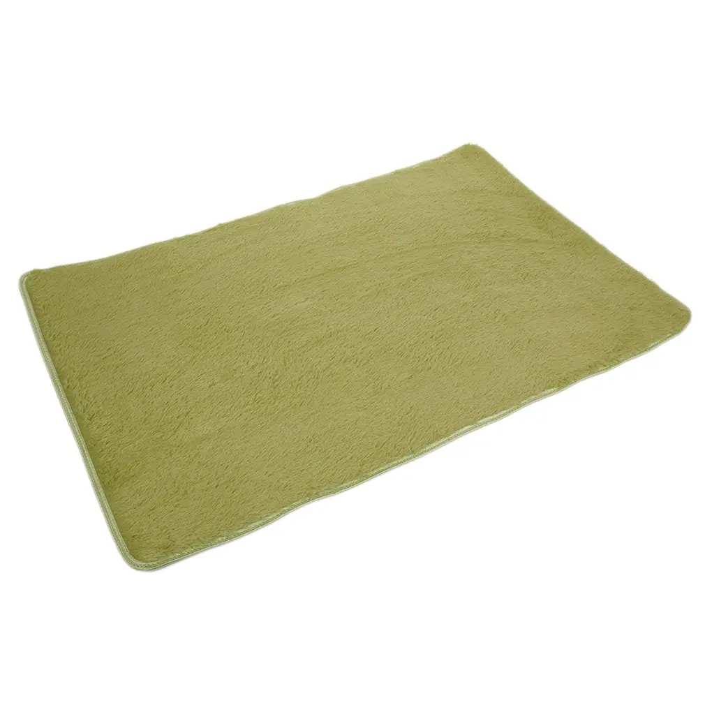 

Polyester Fiber House Living Room Carpet Anti-Skid Shaggy Area Rug Floor Mat Environmentally Friendly Dyes Easy To Clean