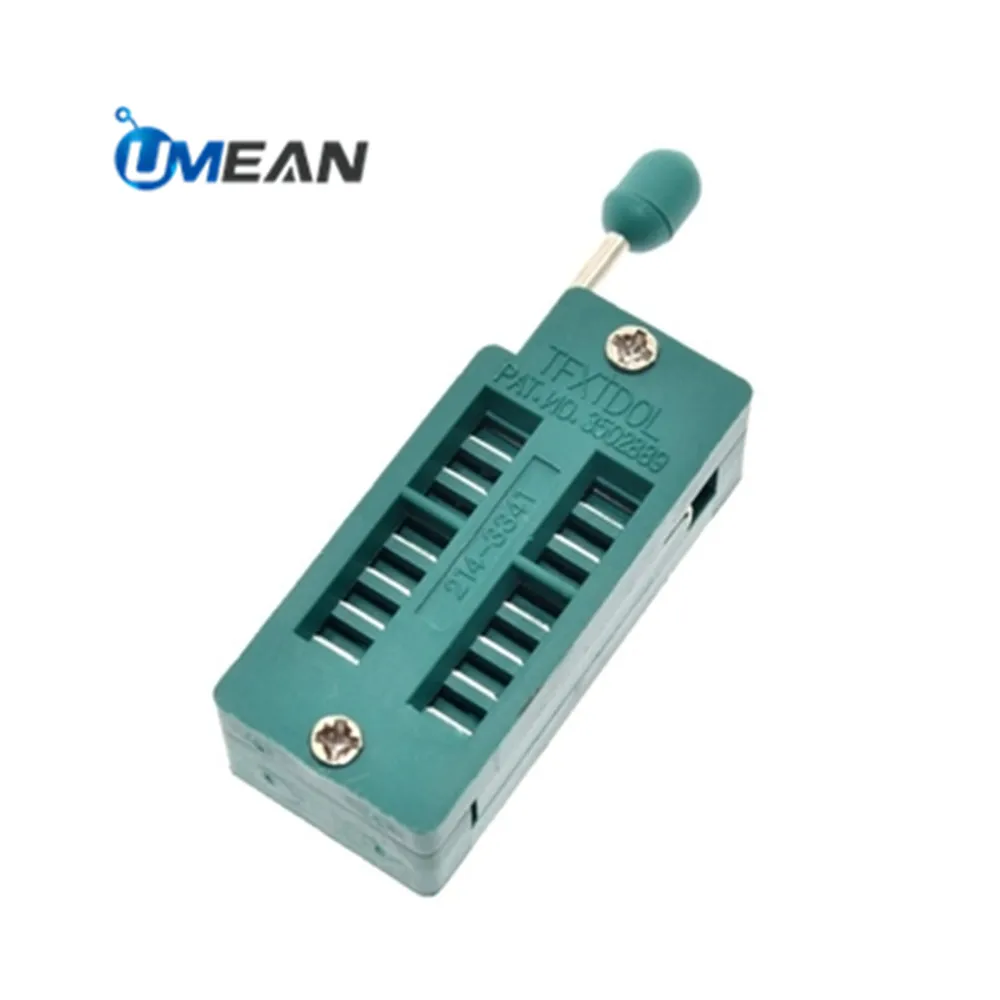 Универсальный 14-контактный IC тест на сиденье Zif Socket DIP 14 Pin для самостоятельного