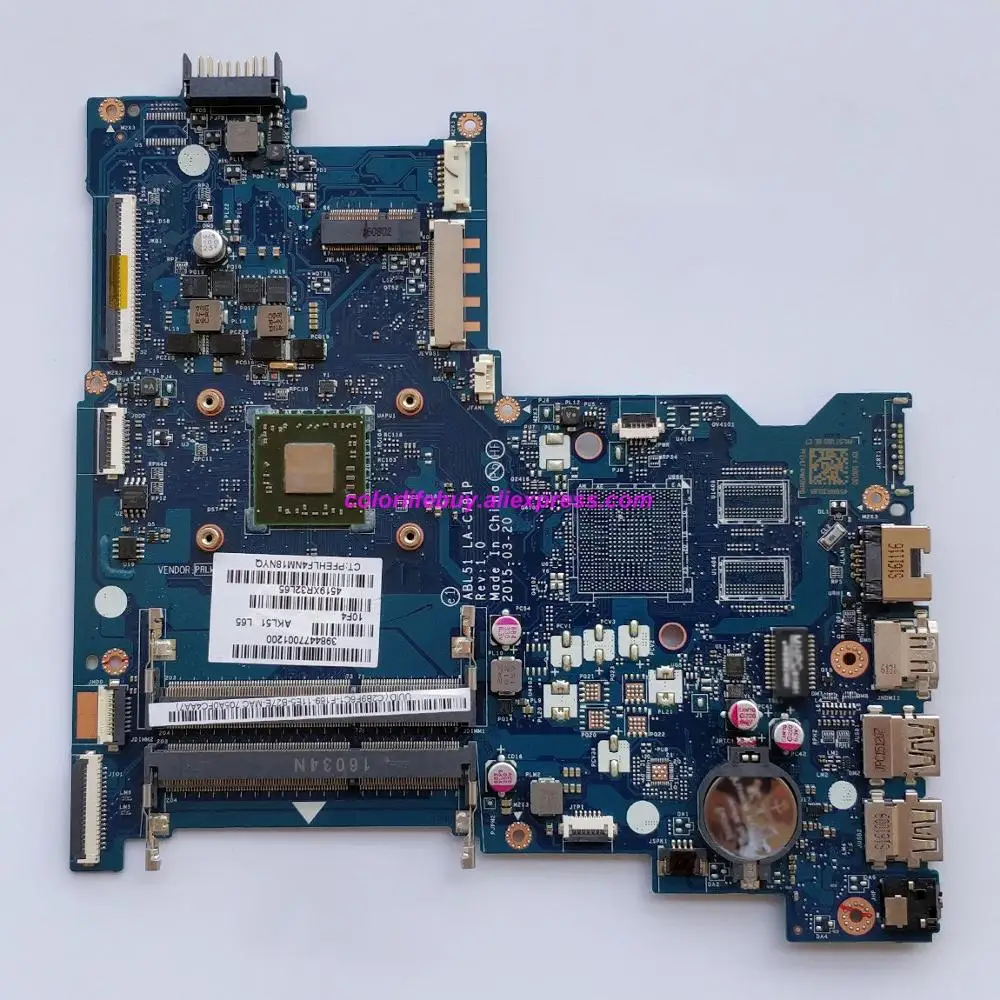 Genuine 813967-601 813967-001 813967-501 UMA w A6-6310 CPU ABL51 LA-C781P Laptop Motherboard for HP 15-AF Series NoteBook PC | Компьютеры