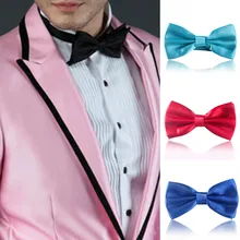2 шт. классический регулируемый галстук-бабочка для свадебной вечеринки мужской сплошной цвет галстук полиэстер галстук бабочка мужской Платье рубашка подарки на Рождество