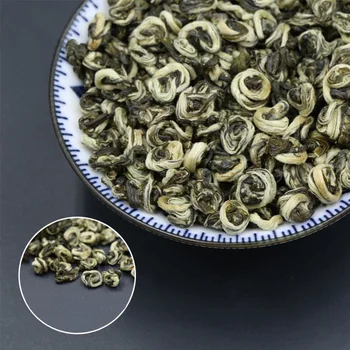 

2020 Natural Green Tea Piluochun Chinese Green Tea Loose Leaf with Jasmine Floral Scent 250g