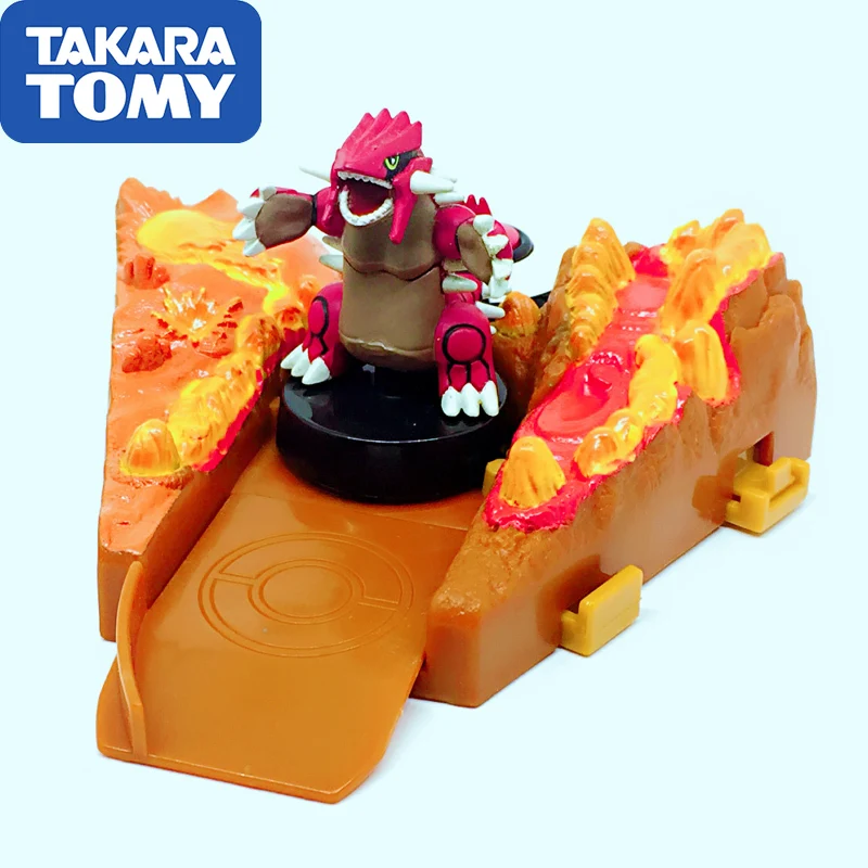 TAKARA TOMY Pokemon Doll Groudon экшн фигурка модель трек игрушка для съемки подарки