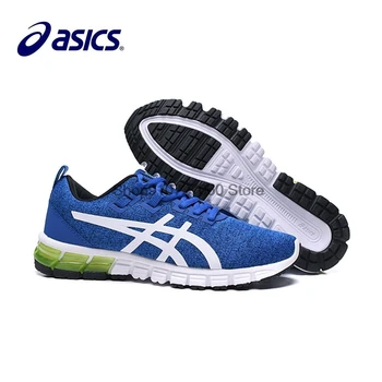 

Asics Gel-Quantum 90 Men's Light Stable Buffer Shock Absorbing Running Shoes Size 40.5-45 Blue and White