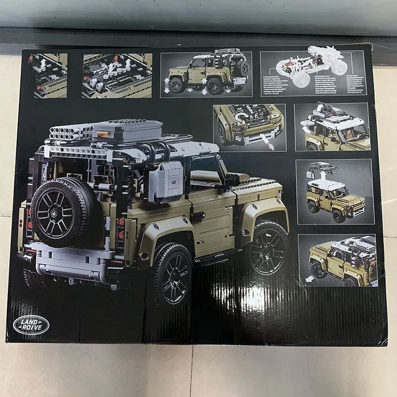 Новинка 42110, 2830 шт, Creator Ideas Technic, серия SUV Defender, строительные блоки, кирпичи, детские игрушки, рождественский подарок