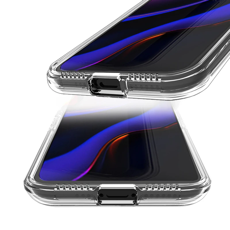 Fall Für iPhone 8 7 6S 6 Plus X XR XS 11 Pro Max Fall Silikon Transparent Weiche TPU harte PC Funda
