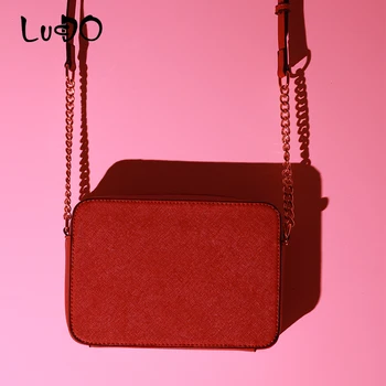 

Luxury Handbags Cross Pattern Leather Female Hand Bags Designer Messenger Bags for Female 2020 Chain Crossbody Shoulder Bag