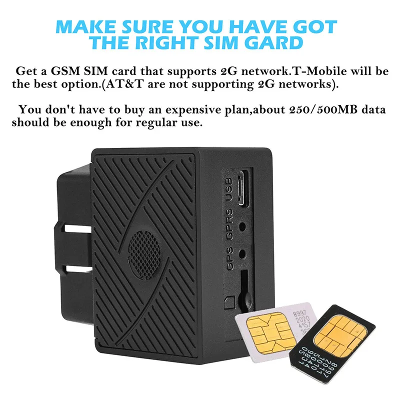  Vehemo OBD GPS Auto GPS Tracker Locator OBD GPS Tracker Premium GSM GPS Tracker Anti Theft Position