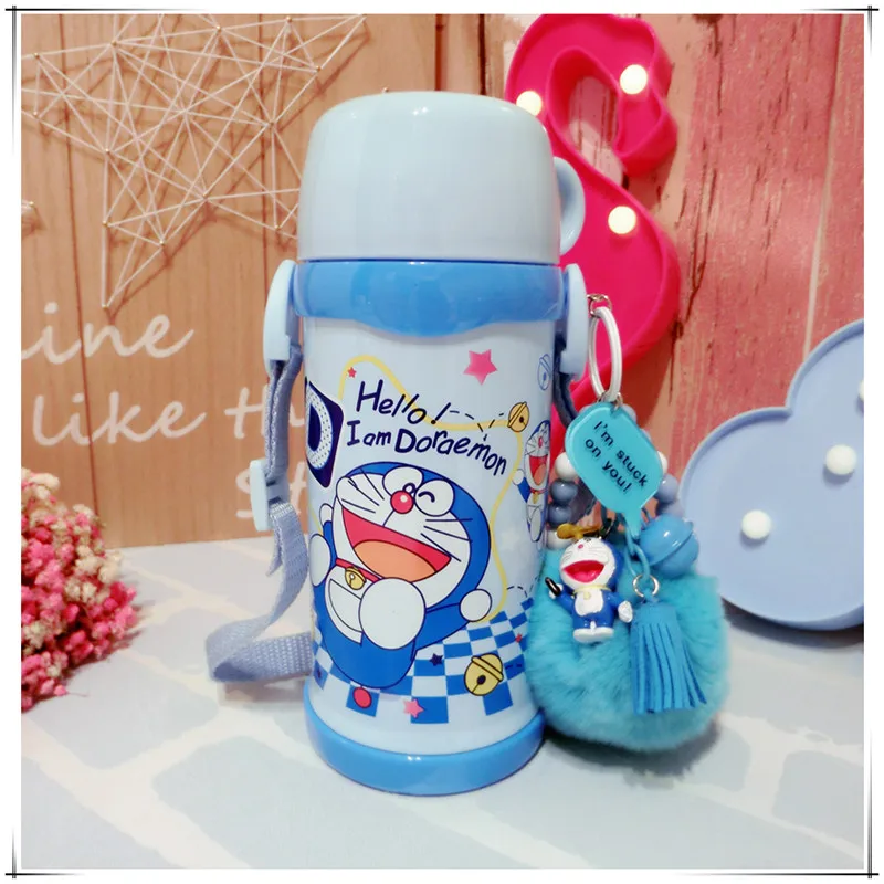 260ml Helloo Kitty Thermos Cup 304 Stainless Steel Water Bottle Pink Kitty Cat Insulated Cup Thermos Flask Hot Water Thermos