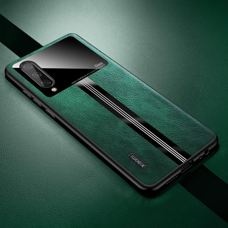 Для Xiaomi Mi A3 чехол Мягкая Роскошная кожа текстура плексиглас защитная задняя