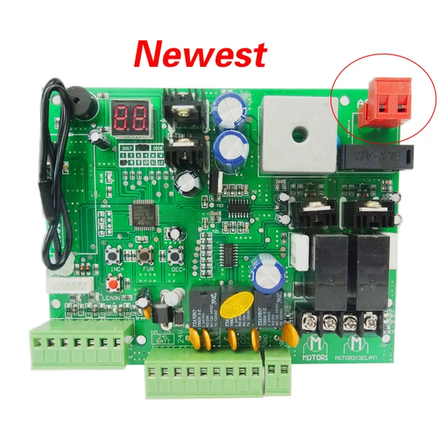 Universal Type 24V PCB Board For Automatic Double Arms Swing Gate Opener Control Board Panel Smart Control Center System 2
