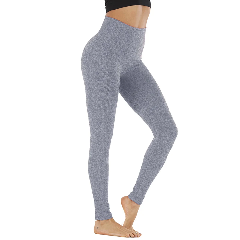 9134AB Blue Gray Новинка, женские высокие эластичные леггинсы для фитнеса, штаны для отдыха, облегающие, для бега, спортивная одежда, спортивные штаны, брюки, одежда, сексуальные леггинсы - Цвет: 9134AB Blue Gray