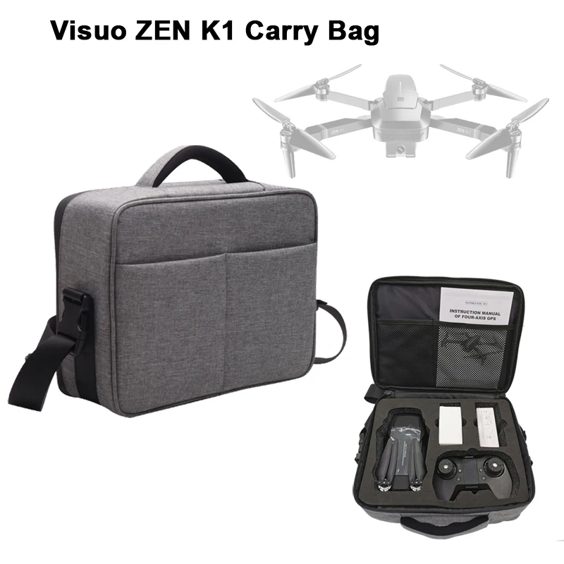 Visuo ZEN K1 gps Радиоуправляемый Дрон запасная часть Портативная сумка для переноски сумка для хранения K1 4K камера 5G Wifi FPV Бесщеточный Радиоуправляемый квадрокоптер
