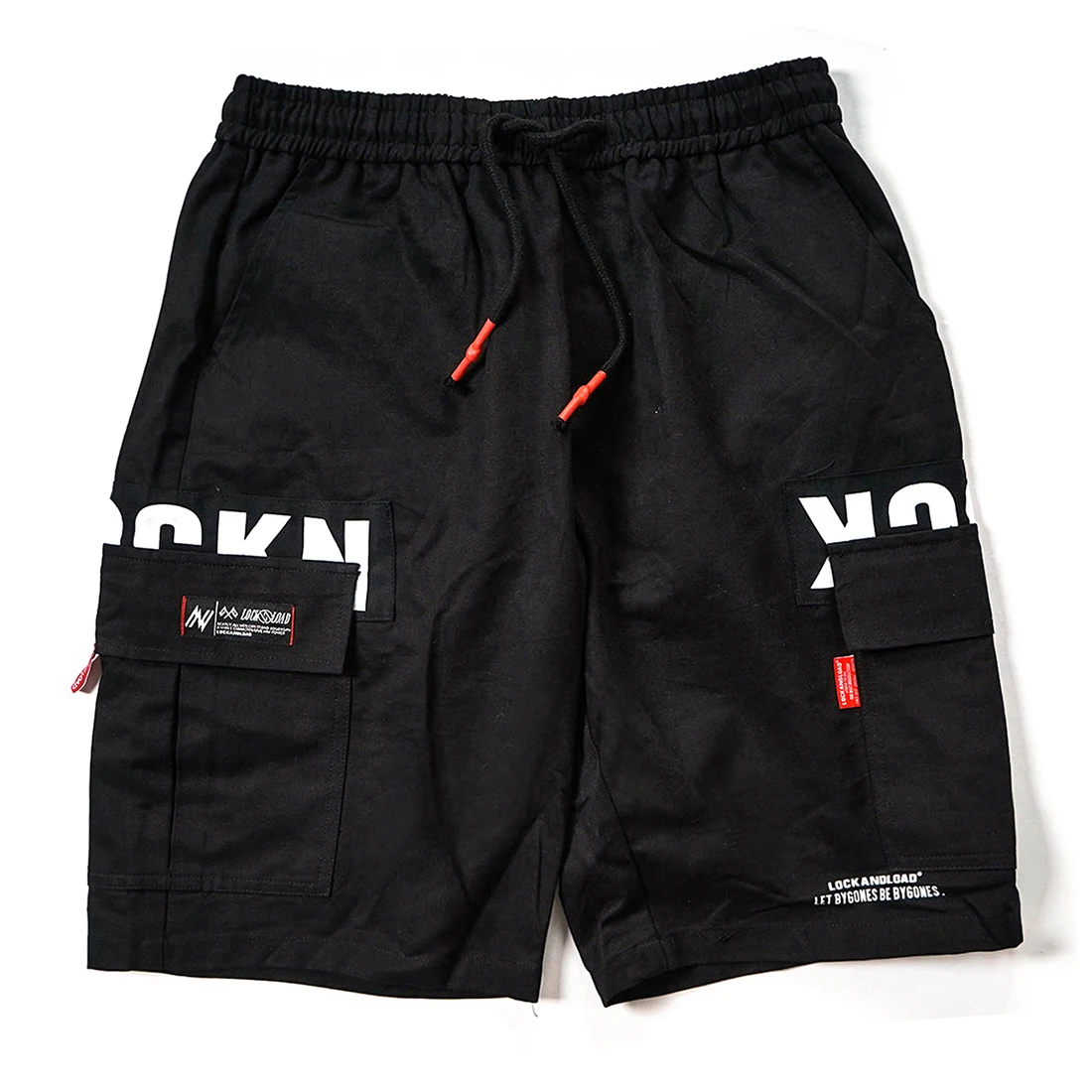 Promo Cargo Pants Men Summer Streetwear Hip Hop Length Short Joggers Men High Street Camouflage Print Letter Shorts Men Sweatpants