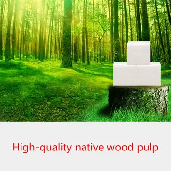 

Ultra Soft White Toilet Paper Highly Absorbent 80Sheets for Kitchen or Restaurat