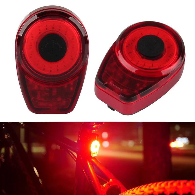 

High 150 Lumen USB Rechargeable Waterproof LED Cycle Rear Lamp Colorful Red Bike Tail Light DOG88