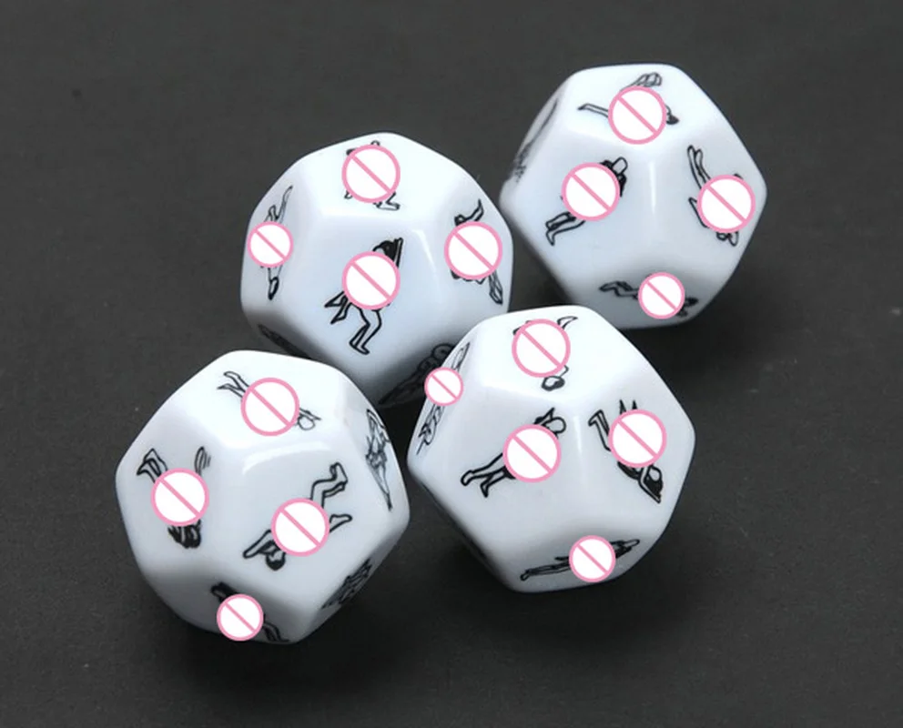 Эротические 12 сторонние секс кости любовь сексуальной позиции для вечерние