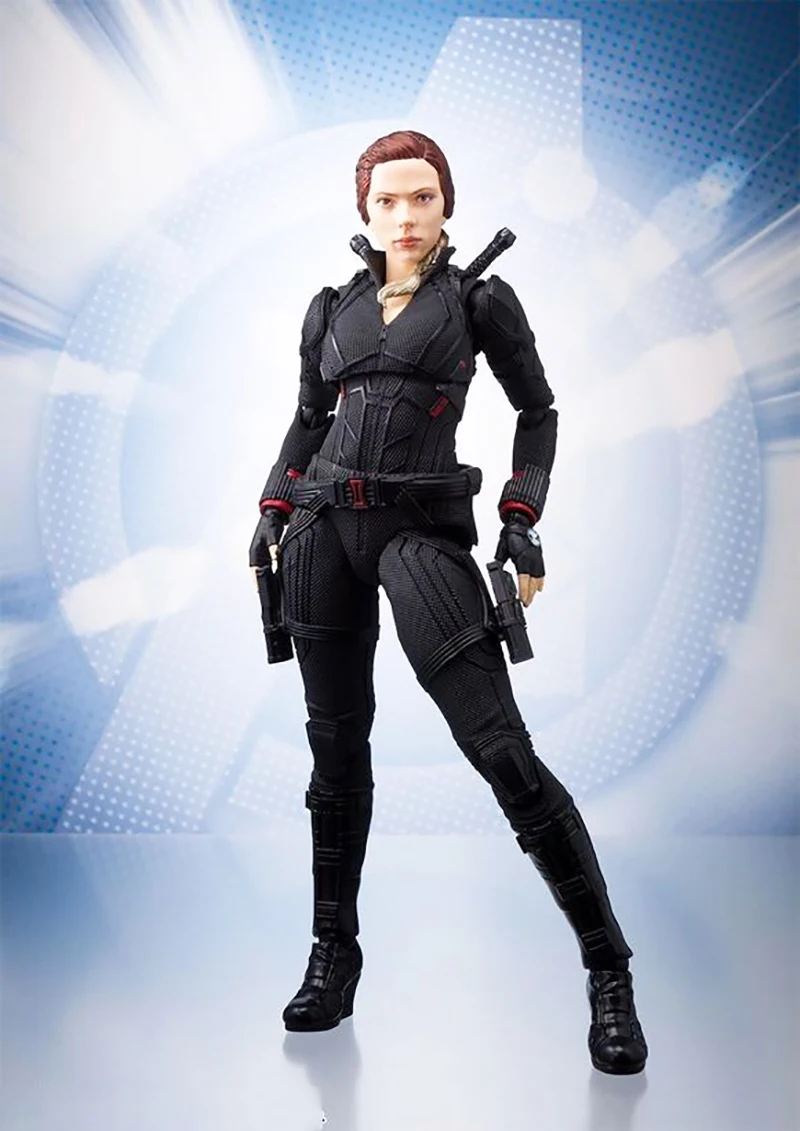 15 см SHF Фильм Мстители Бесконечность война Черная Вдова фигурку модель игрушки