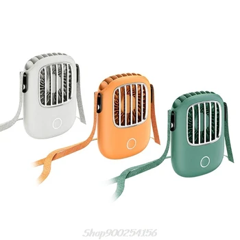

Mini Handheld Fan 3 Gears Adjustable Hanging Neck Cooling Fan USB Charging Air Cooler for Home School Office Au19 20 Dropship