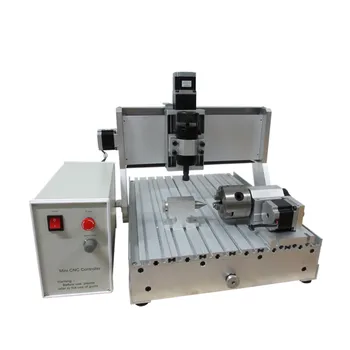 Günstige CNC 4Axis 3040 Z-VFD Mini CNC Router 1,5 KW Gravur Bohren Und Fräsen Maschine