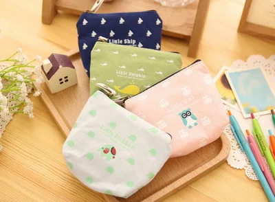 Клетчатые холщовые Кошельки для монет женский маленький кошелек Женский мелочи