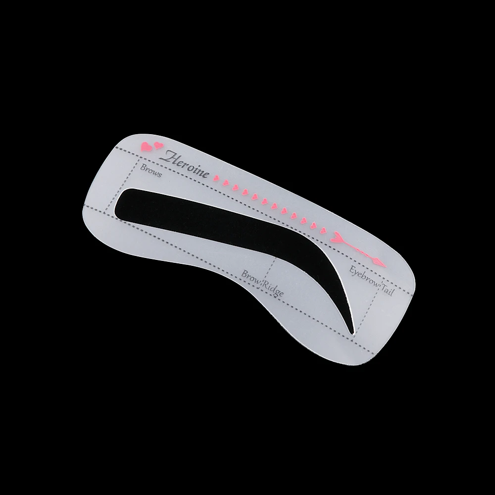 Eyebrow Stencil Tool Eyeliner Stencil Tool Makeup Tools Eye Makeup Tools 10Pcs Eyebrow Stencil Grooming Shaper Template Reusable Card