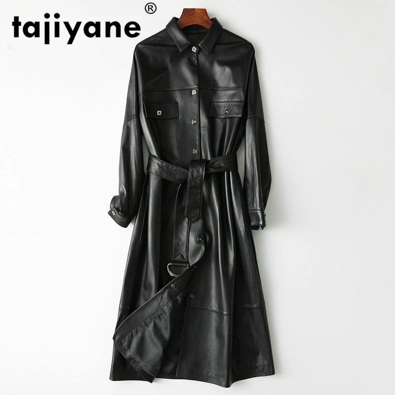 

Real Genuine Leather Jacket Women Jacket Women Sheepskin Coat 2020 Spring Autumn Korean Long Slim Jackets HQ19-CLR1918A WPY64