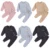 lioraitiin 0-24M Mewborn Baby Girls Boys Solid Color Clothes Set Радужная Вышивка С длинным Рукавом O-образным вырезом Топы + Длинные Брюки
