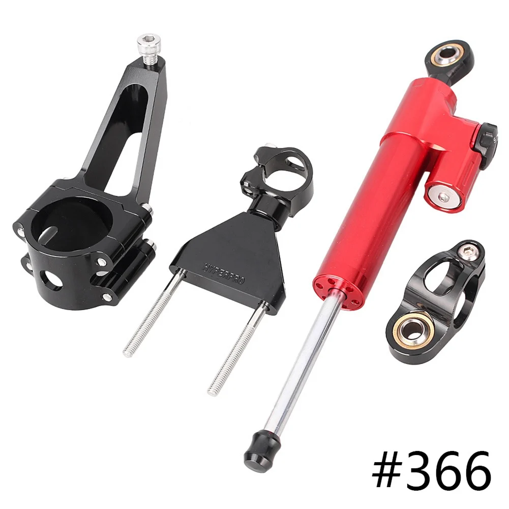 Motorcycle CNC Aluminum Steering Damper Stabilizer Safety Control w/ Mounting Bracket Kit For Honda CBR600 F4i 2001-2006 2007 | Автомобили