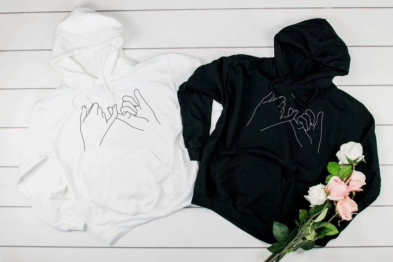 Sugarbaby Sudadera con capucha de manga larga para parejas, ropa de moda mejor amigo, regalo BFF, Tops Tumblr de primavera y otoño|Sudaderas capucha y sudaderas| - AliExpress