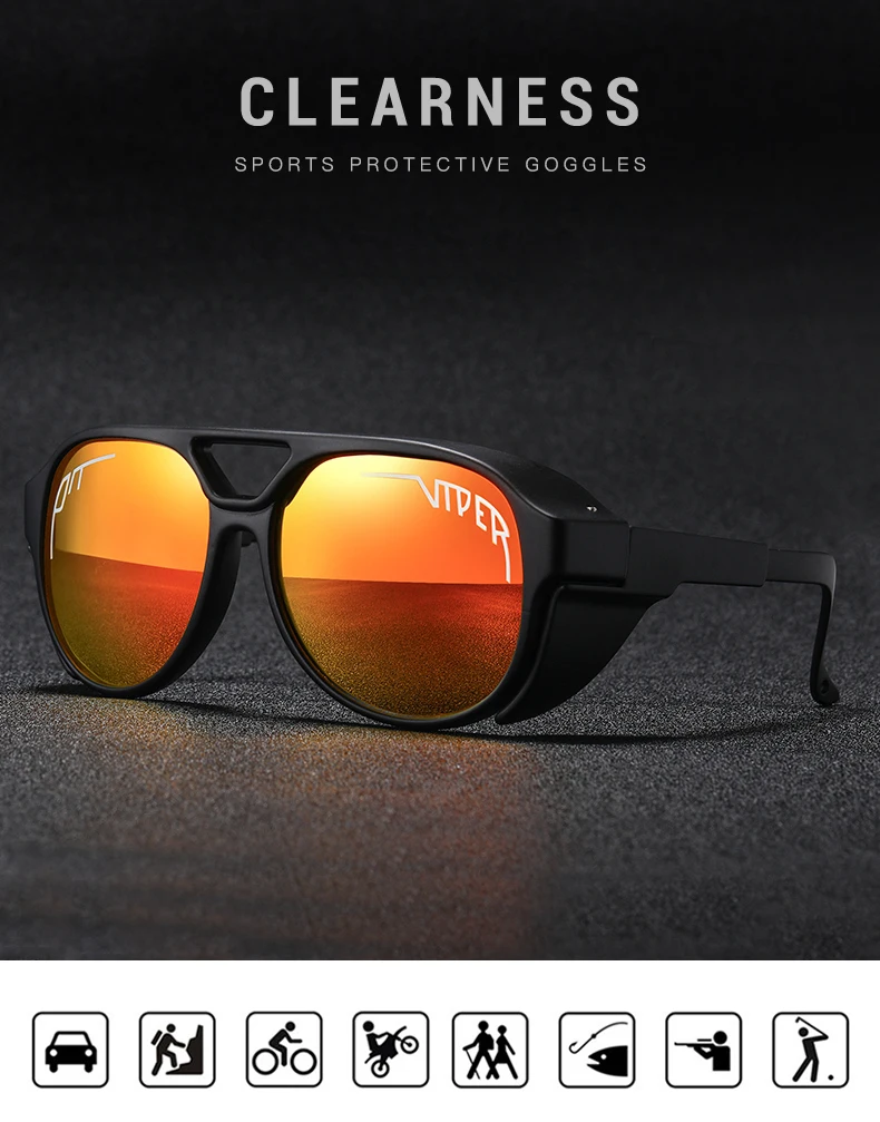 2024 Newest Pit Viper Sunglasses Men Women Luxury Brand Design Polarized Sun Glasses