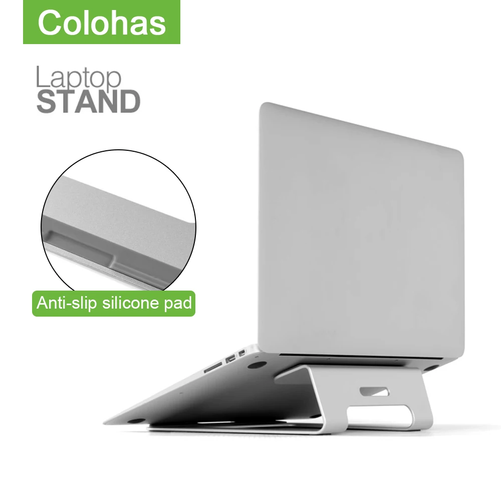 Портативная подставка для ноутбука держатель с охлаждающим вентилятором Macbook Air